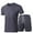Z01 Grey, variant on Track Suits Mens,Sport Shorts Set Casual Summer Fitness Short Sleeve T Shirt with Shorts Athletic Comfortable Outfit,Men Sweatsuits Sets,L