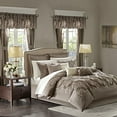 thumbnail image 1 of Ensemble de Chambre 24 Pcs Cal King/Taupe, 1 of 6