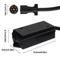 thumbnail image 4 of Azcir Heavy Duty 4ft 8ft Trailer Cord 7 Way Plug 7-Pole Inline Junction Box Wiring Harness Kit, 4 of 9