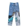 thumbnail image 4 of Balery Men'S Lighthouse In Havana Pants,Sleepwear Pants,Pajama Pants,Pj Bottoms Drawstring And Pockets-Small, 4 of 9