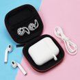 thumbnail image 3 of Bluelans 7 Uds bolsa de almacenamiento de auriculares portátil de silicona compatible con Bluetooth caja Csae Compatible con Airpods, 3 of 5