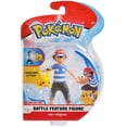 thumbnail image 3 of Pokemon - 4.5" Ash with 2" Pikachu Battle Action Figure, 3 of 4