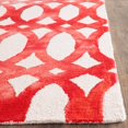 thumbnail image 4 of Safavieh Dip Dyed Ivory Contemporary Rug - 3' x 5', 4 of 4