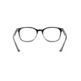 thumbnail image 6 of Ray-Ban RB5356 Optics Glasses, Prescription Eyeglasses with Case, Demo Lens/Black On Transparent, Size 52, 6 of 8