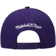 thumbnail image 4 of Men's Mitchell & Ness Purple Los Angeles Lakers Retro Bolt Deadstock Snapback Hat, 4 of 5