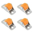 thumbnail image 4 of 4 mini ruedas para muebles, ruedas lineales resistentes al desgaste Naranja, 4 of 9