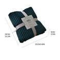 thumbnail image 3 of JeashCHAT Clearance Throw Blanket for Couch, Lightweight Plush Fuzzy Cozy Soft Luxury Blanket for Sofa Bed Camping Travel, Throw 40" x 60", Green, 3 of 3