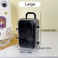 thumbnail image 3 of Mini Trolley Handbag Jewelry Packing Box Jewelry Luggage Packing Empty Case (Purple), 3 of 5