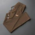 thumbnail image 5 of Men'S Baggy Sweatpants Casual Straight Leg Pants Drawstring Loose Trousers With Pockets Outdoor Twill Sport Pants, 5 of 5