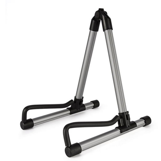 Matsuzay Soporte de guitarra de 3 colores, marco en A plegable Universal para guitarra eléctrica acústica, soporte de suelo para guitarra Cables de audio/vídeo No.2