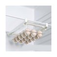 thumbnail image 1 of CAROOTU Refrigerator Organizer Bins with Handle Pull-out Fridge Drawer Organizer Freely, 1 of 6