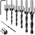 thumbnail image 2 of Juego de brocas para avellanador, 8 piezas HSS 5 flautas, brocas para avellanador de carpintería, cortador de biselado de 3-10 mm zhuoxuan, 2 of 5