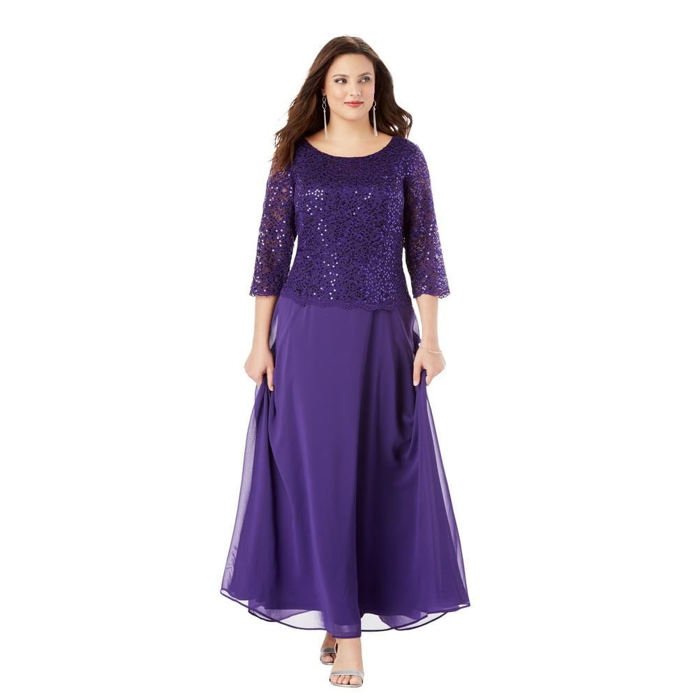 roamans plus size formal dresses