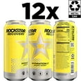 thumbnail image 2 of Rockstar Recovery Lemonade Energy Drink, 16 fl oz, 12 Pack Cans, 2 of 5