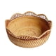 thumbnail image 5 of Bandeja de mimbre, cesta tejida para servir, cuenco tejido a mano, cuenco de almacenamiento de mimbre, cesta de frutas para desayuno, merienda, pan, M, 5 of 8