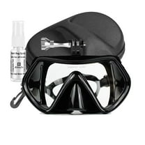 HD Anti-Fog Dive Mask with Case & Spray - Compatible with All GoPro Hero Cameras