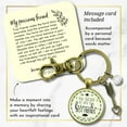 thumbnail image 2 of Friendship Gutsy Goodness Bronze Keychain Secret to Life Best Friends Quote Gift Jewelry Boho Arrow Heart, 2 of 8