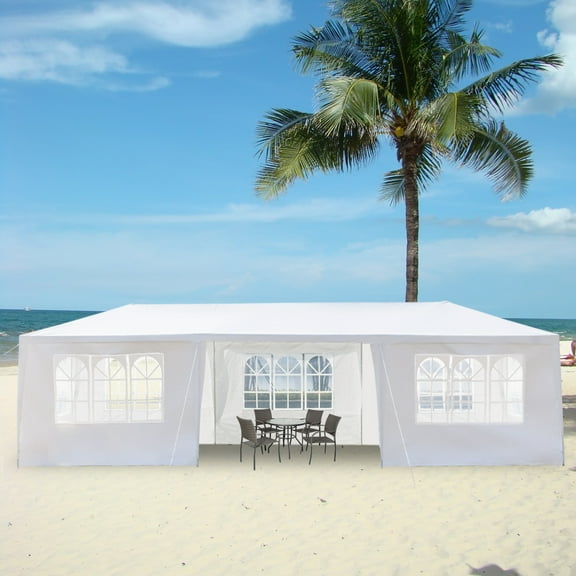 Ktaxon 10'x30' Outdoor Gazebo Canopy Wedding Party Tent 7 Sidewalls