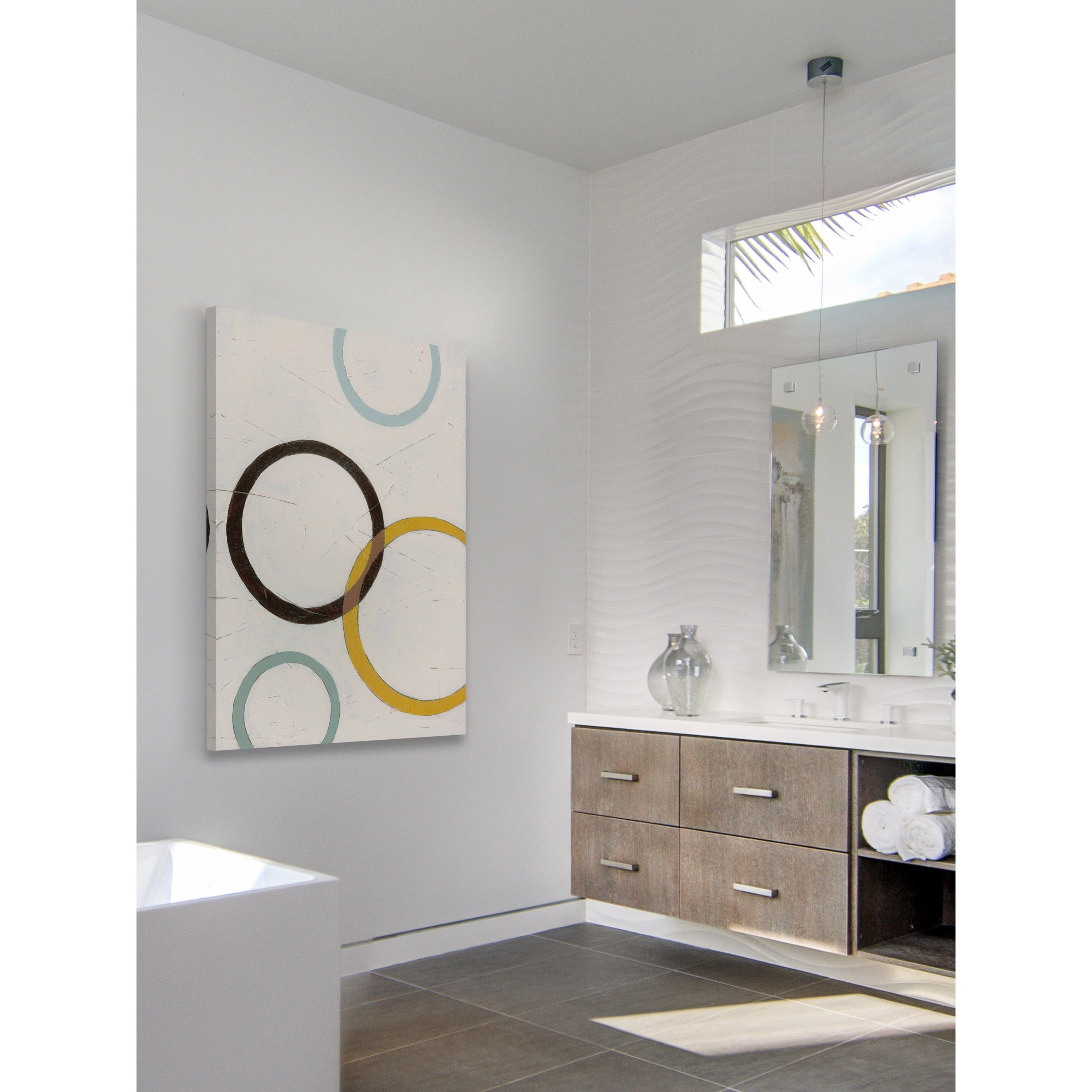 Marmont Hill "Tangle IV" Painting Print on Wrapped Canvas