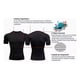 thumbnail image 5 of Lycra Sports Gym Compression/camiseta De Hombre Gym, 5 of 6