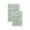 Checkered Sage, variant on BNM Non-Slip Washable Bath Rug Set, 20" x 30", 24" x 36", Charcoal