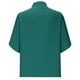 thumbnail image 5 of Mujeres Manga Corta de Verano Tops Suelto Color Sólido Cuello en V Casual Top, Blusa de Poliéster para las Mujeres, Lavado de Manos Primavera Y Moda de Verano, 5 of 7