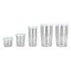 thumbnail image 2 of 5Pcs Airtight Food Storage Container Set Stackable Food Storage Canisters Plastic Jars with Lids for Storing Pasta Biscuits Nuts Coffee Beans Grains Blue, 2 of 5