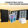 thumbnail image 4 of Combo X PRO 3" x 4" Toploader y Funda Suave, 100 Unidades Toploader, 100 Unidades Funda Suave | Protectores de Cartas de Béisbol 3" x 4" | Porta Cartas de Colección, 4 of 5