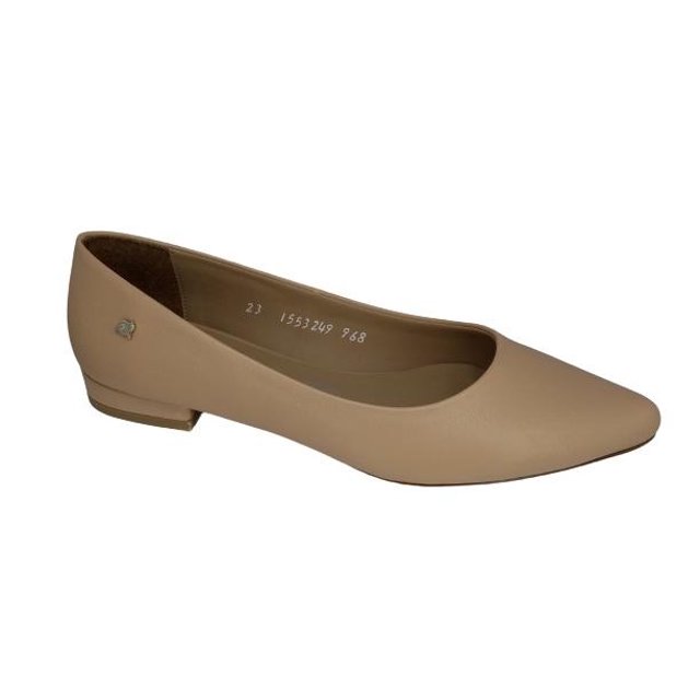 Calzado de ADULTO tipo BALERINA color MAQUILLAJE CABRA Salamandra 155-3249