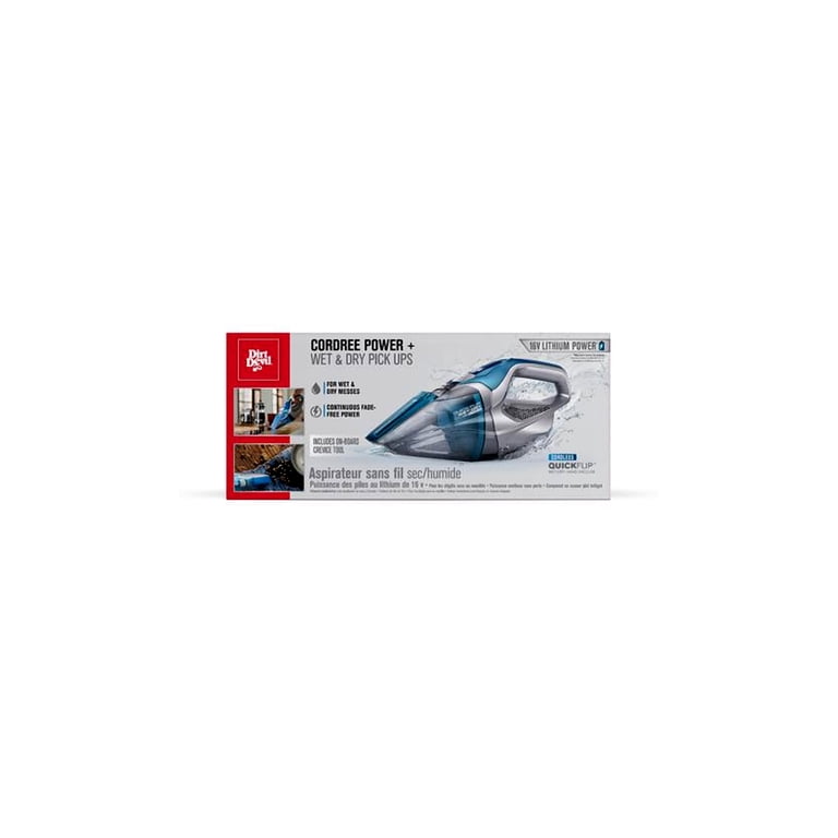 Dirt Devil QuickFlip Wet/Dry, Small Portable Cordless, Handheld