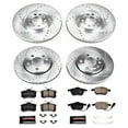 thumbnail image 3 of Power Stop Front and Rear Ceramic Brake Pad and Drilled and Slotted Rotor Kit K916, 3 of 10