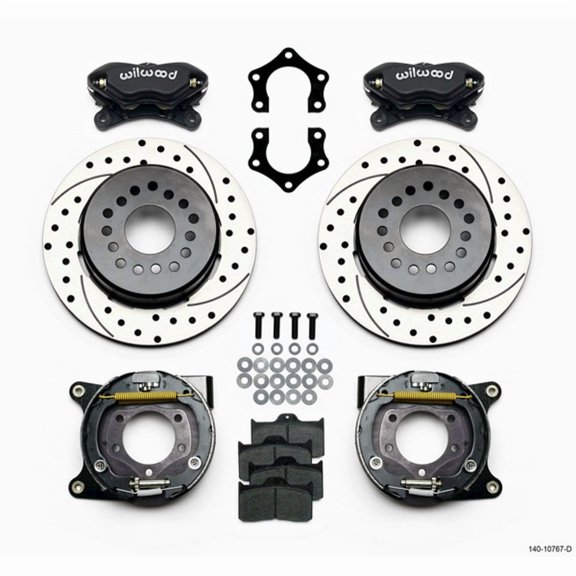 Wilwood Rear Brake Kit Dynalite Mopar/Dana w/PB