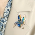 thumbnail image 2 of Hummingbird Brooch Pin Mother's Day Gift Alloy Oil Fashion All-match Brooch Sweater Clips for Cardigans Channel And Brooches for Women Mens Brooches for Suits Hat Pin Backs Brooch for Backpacks, 2 of 9
