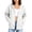 Gray-01, variant on Mittory Women Zip Up Hoodie Jacket, Drawstring Hood Side Pockets Long Sleeve Loose Fit Solid Casual Sweatshirt Coat