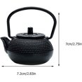 thumbnail image 4 of Cast Iron Teapot Teapot With Infuser, 4 of 5