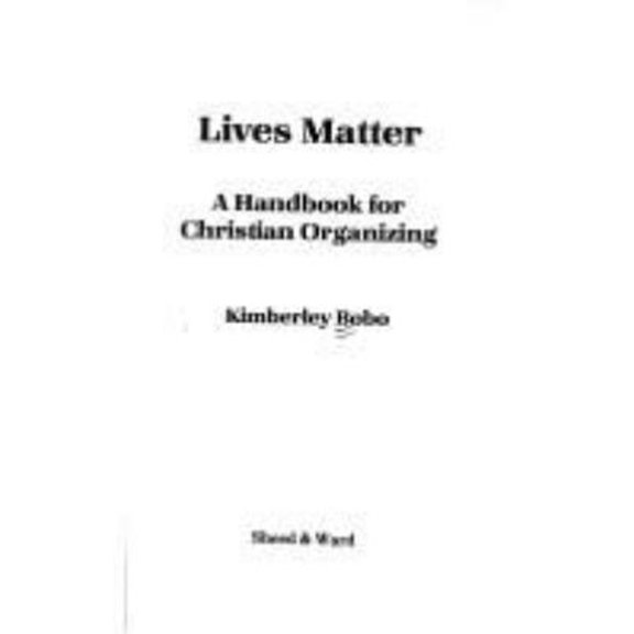 Pre-Owned Lives Matter : A Handbook for Christian Organizing (Paperback) 9780934134873