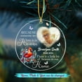 thumbnail image 2 of Cardinal Memorial Sympathy Christmas Ornament 2025, Because Someone We Love is in Heaven Ornament Gift for Loss of Loved Ones, Custom Name/Photo Loved Ones Memorial Remembrance Ornaments, 2 of 5