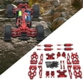 thumbnail image 6 of Almencla 1/16 RC Car Upgraded Metal Parts RC Car Accessory Sturdy Spare Accessory Kits for Q130A C8805 DIY Accessory RC Hobby Car Red, 6 of 8