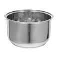 thumbnail image 1 of Rice Cooker Liner Rice Cooker Inner Pot Universal Stainless Steel Rice Cooker Inner Pot Replacement Electric Cooker Inner Pot for Boiling and Porridge, 1 of 4