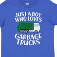 thumbnail image 4 of Inktastic Just a Boy Who Loves Garbage Trucks Boys Toddler T-Shirt, 4 of 5