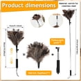 thumbnail image 2 of Hvxrjkn Extendable & Bendable Feather Duster – Rust-Proof, Stable Handle, Ideal for Home & Car Cleaning, 2 of 8