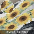 thumbnail image 7 of Vintage Rooster Throw Pillow Cover 20 x 36 Inch Decorative Pillow Cover Pastoral Sunflower Black White Plaid Lumbar Pillowcase Seasonal Rectangle Cushion Case for Couch Sofa Bed Living Room, 7 of 7