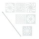 thumbnail image 4 of 6 piezas de herramientas de jabón acrílicas y 1 de acero inoxidable, herramientas de bricolaje reutilizables para manualidades Estilo C, 4 of 8