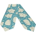 thumbnail image 2 of Coolnut 13"x70" Table Runner, Cute Bears Washable Table Cloth Runner for Holiday Home Wedding Table Top Decoration, 2 of 5