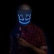 thumbnail image 3 of Máscara de fiesta de Halloween Máscara de flash de miedo LED Luz de línea EL Leyfeng Máscara LED, 3 of 6