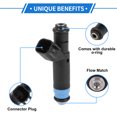 thumbnail image 3 of Inyector de combustible Unique Bargains 1 Pcs No.04854181 para Jeep Wrangler 4.0L 1999-2004, 3 of 7