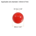thumbnail image 2 of REGALWOVEN Acrylic Round Beads Loose Bubble Craft Bead Assorted Candy Color Red, 2 of 5