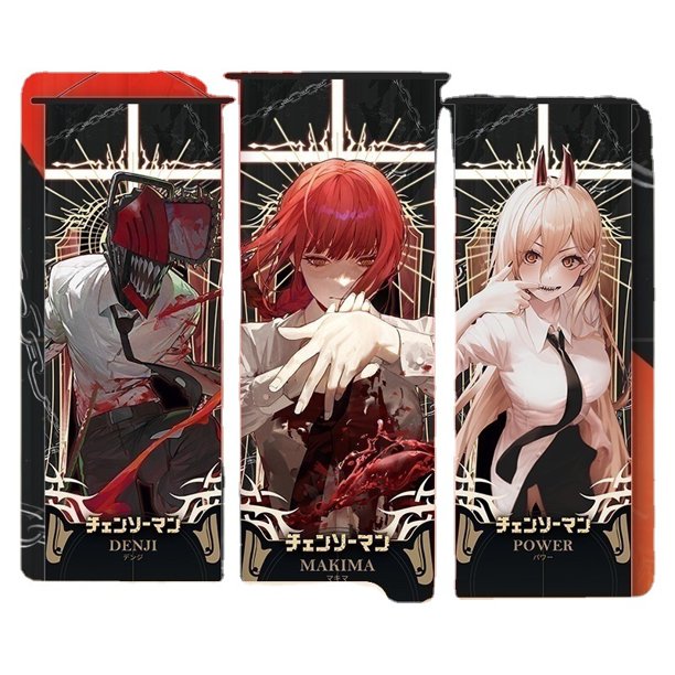 Chainsaw Man Anime Wall Scroll Poster - Denji, Makima, Power, Aki