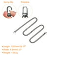 thumbnail image 2 of Uxcell Iron Flat Chain Strap, 39" Handbag Chains Purse Straps DIY Replacement, Black, 2 of 6