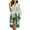 Snowman Xmas Tree, variant on Yuyamidu Snowman Long Bathrobe for Women Christmas Robe Sleepwear Xmas Tree V-Neck Spa Robes Size 2XL Sexy Mid-Length Kimono Robes Trendy 3/4 Sleeves Night Dress